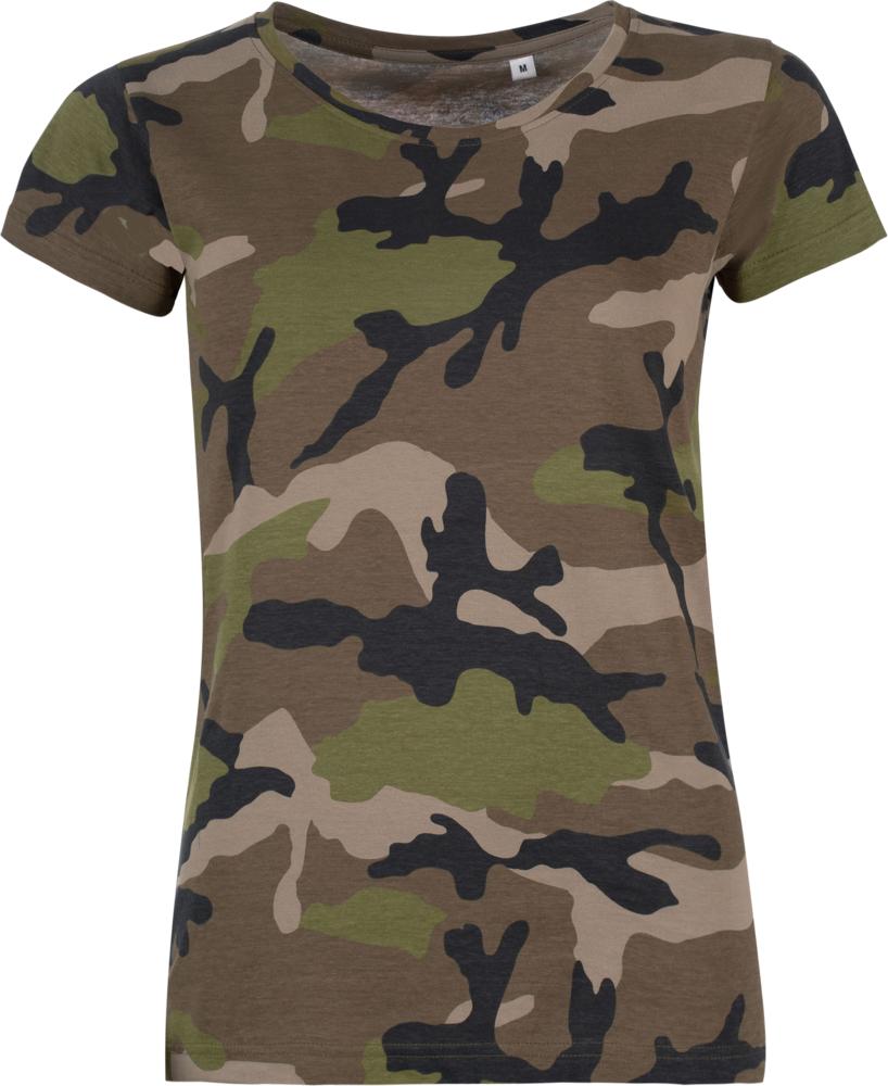 Футболка женская Camo Women 150 камуфляж