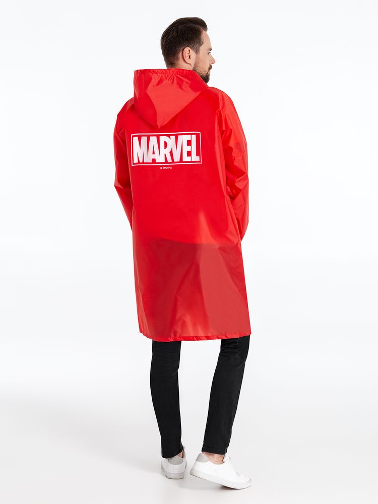 Дождевик Marvel, красный