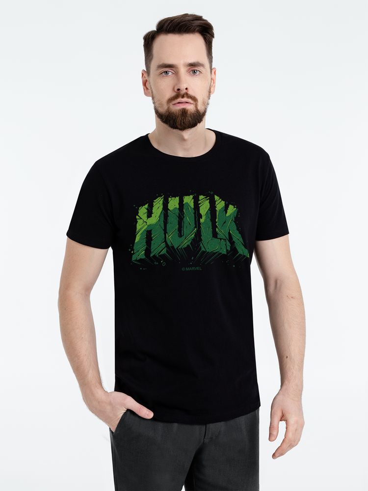 Футболка Hulk, черная