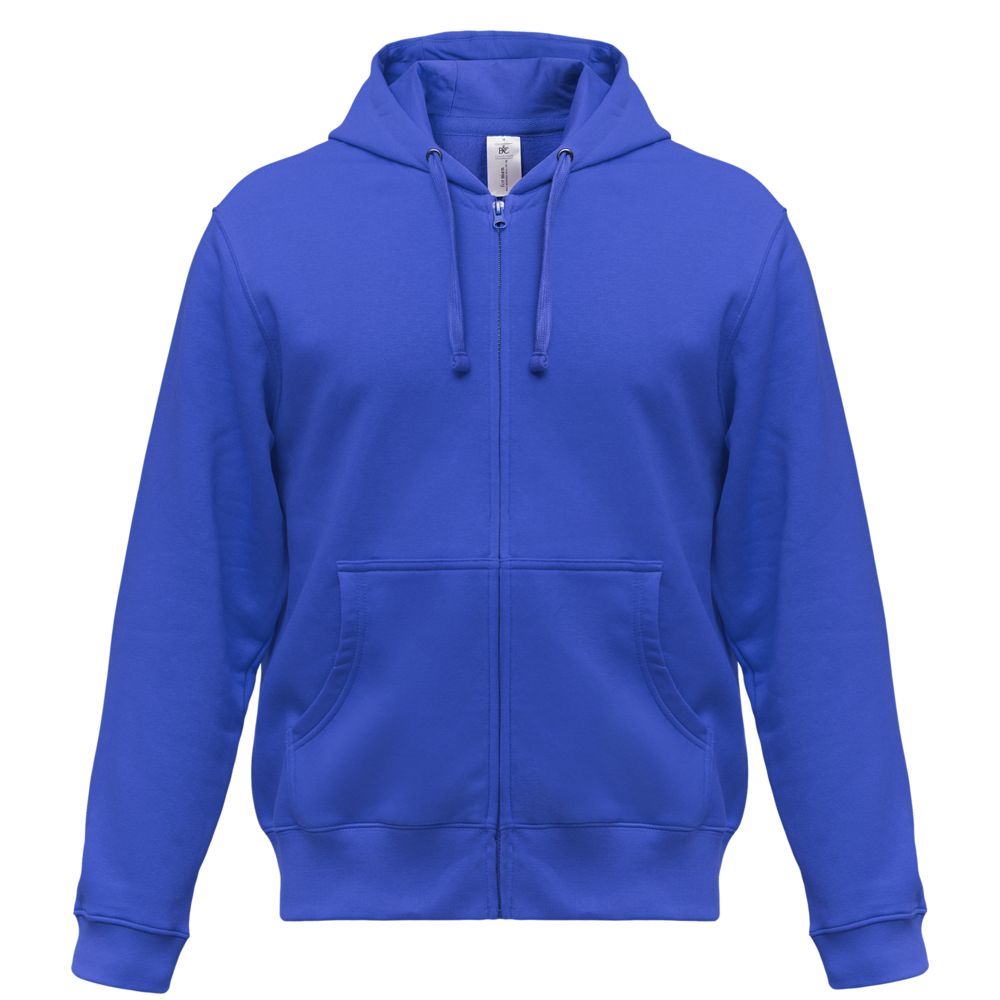 Толстовка мужская Hooded Full Zip ярко-синяя