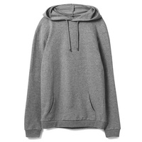 Толстовка с капюшоном унисекс Hoodie, темно-серый меланж